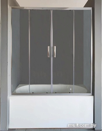Стеклянная шторка для ванны Pelican SSW02417