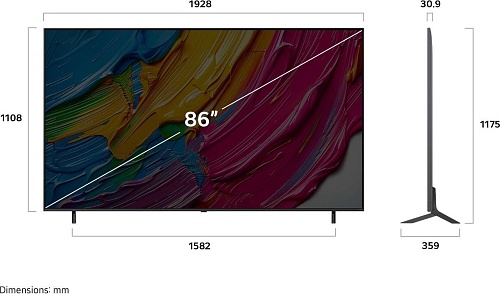 Телевизор LG AI QNED80 86QNED80A6A
