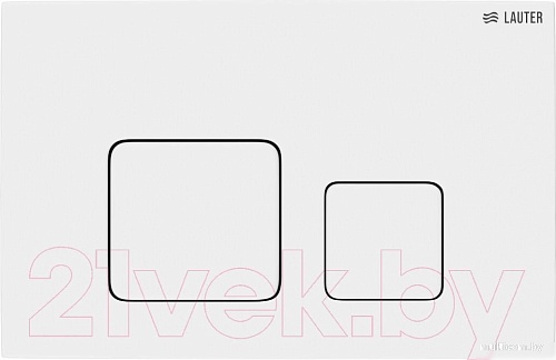 Панель смыва Lauter 219702F (белый)