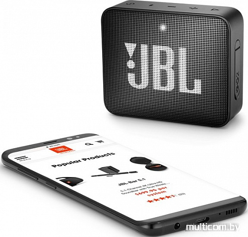 Беспроводная колонка JBL Go 2 (черный)