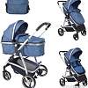 Универсальная коляска Lorelli Sola (2 в 1, синий)
