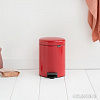 Brabantia Pedal Bin NewIcon 5 л (пламенно-красный)