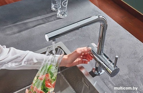 Смеситель Grohe Blue Pure Minta 119707 (суперсталь)