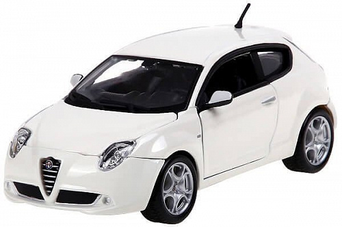 Bburago Alfa Romeo MiTo 18-22113 (белый)