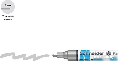 Маркер художественный Schneider Paint-It 320 120254 (серебристый)