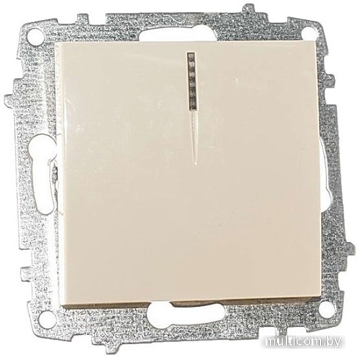 Выключатель Elbi Zena-Vega 609-010300-201 (кремовый)