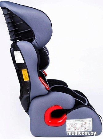 Детское автокресло Amarobaby Big trip AB212006BTChS/09 (черный/серый)