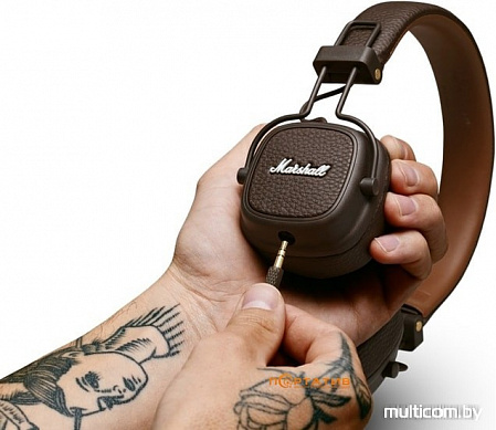 Наушники Marshall Major III (коричневый)