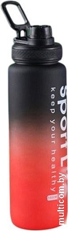 Бутылка для воды Sundays Life (1л, красный)