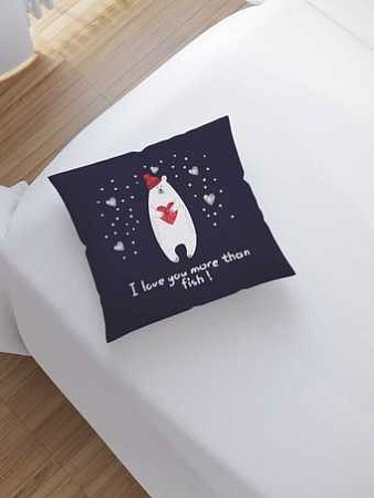 Чехол на подушку JoyArty Романтик Михалыч sl_91997