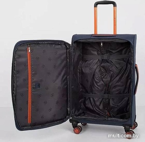 Чемодан-спиннер Francesco Molinary 270-29111/3-24 (синий)