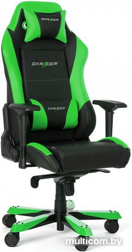 Кресло DXRacer Iron OH/IS11/NE (черный/зеленый)