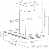 Кухонная вытяжка Jetair Narnia PB/A/60/IX/BL (PRF0099396)