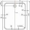 Душевой поддон Vincea VST-2AR-8012 120x80 см
