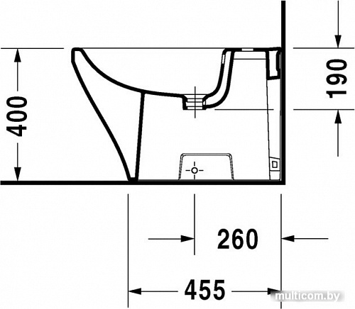 Биде Duravit DuraStyle [2283100000]