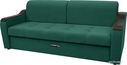 Диван Сириус Лидер-3 ППУ (Eva 30 велюр зеленый)