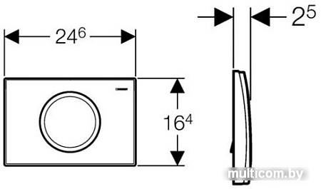 Geberit Delta 11 115.120.11.1 (белый)