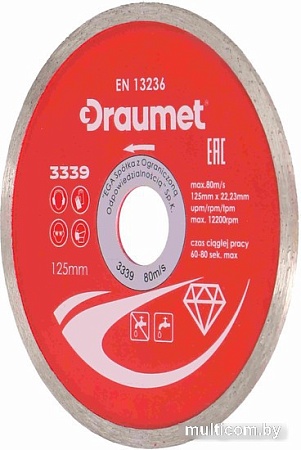 Отрезной диск алмазный Draumet 3339