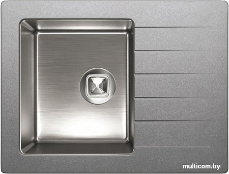 Кухонная мойка Tolero TTS-660 (серый 701)