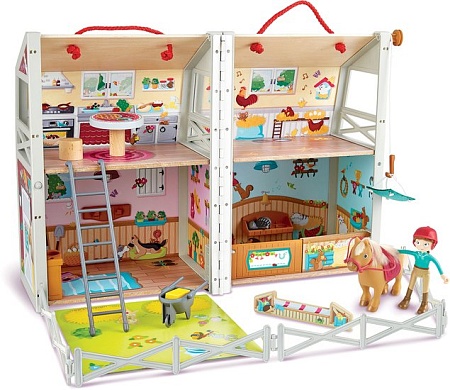 Кукольный домик Hape Моя любимая ферма E3409-HP