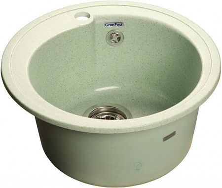 Кухонная мойка GranFest Rondo GF-R450 (салатовый)