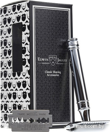Бритвенный станок Edwin Jagger DE89BL Т-образный