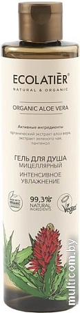 Косметика по уходу за телом Ecolatier Гель для душа Green Аloe Vera Интенсивное увлажнение 350 мл