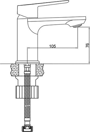 Смеситель Gross Aqua Dyno 6248285C