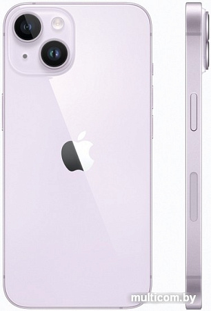 Смартфон Apple iPhone 14 128GB (фиолетовый)