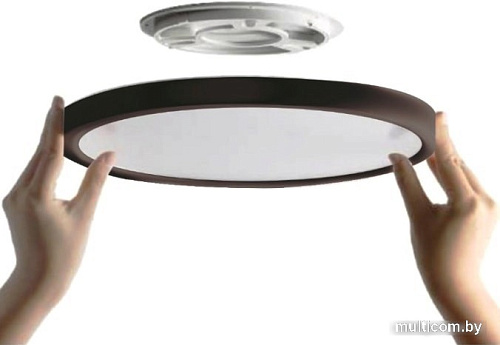 Люстра-тарелка Ultra LED NR 12W 2800K (черный)