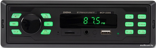 USB-магнитола Digma MCP-225G