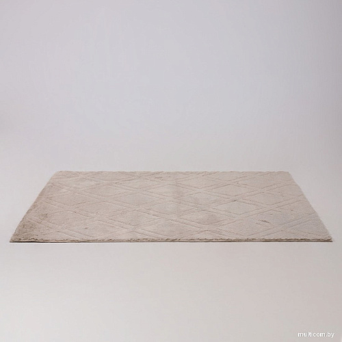 Ковер для жилой комнаты AksHome Geometry Faux Fur (80x150)
