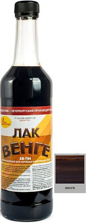 Лак Новбытхим ХВ-784 0.5 л (венге)