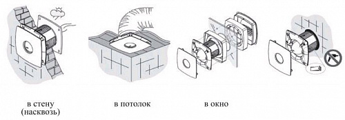 Вытяжной вентилятор CATA X-MART 10