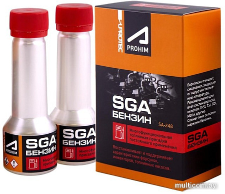 Присадка в топливо SUPROTEC Апрохим SGA 100 мл