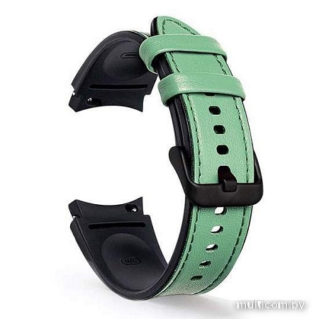 Ремешок Rumi Comfort гибридный для Samsung Galaxy Watch4/5 (20 мм, бирюзовый)