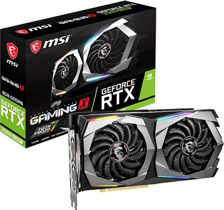 Видеокарта MSI RTX 2060 Super Gaming X 8GB GDDR6