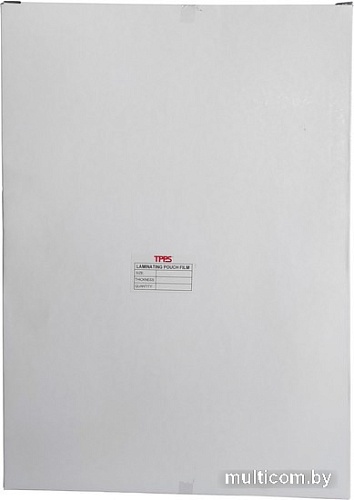 Пленка для ламинирования TPPS глянцевая A3 175 мкм, 100 л