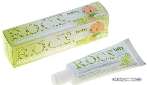 Зубная паста R.O.C.S Baby нежный уход. Душистая ромашка 45 г