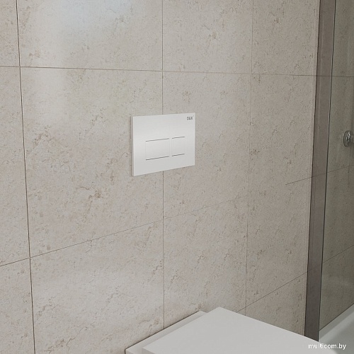 Панель смыва D&K Berlin DB1439016 (белый)