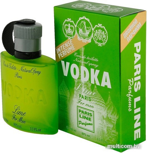 Paris Line Vodka Lime EdT 100 мл