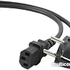Кабель Wize CAC6-EU-C13-3M (3 м, черный)