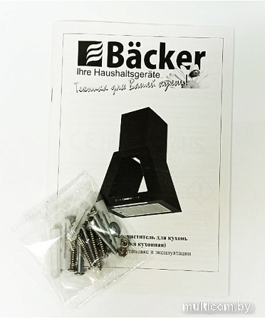 Кухонная вытяжка Backer BH64MC-15F1K-BK
