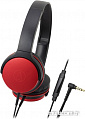 Наушники с микрофоном Audio-Technica ATH-AR1iS (красный)