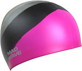 Шапочка для плавания Mad Wave Multi Adult (розовый)
