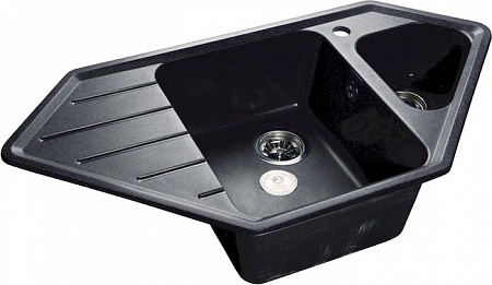 Кухонная мойка GranFest GF-C950E (черный)
