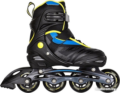 Роликовые коньки Tech Team Accord 2021 (р. 30-33, черный/синий)