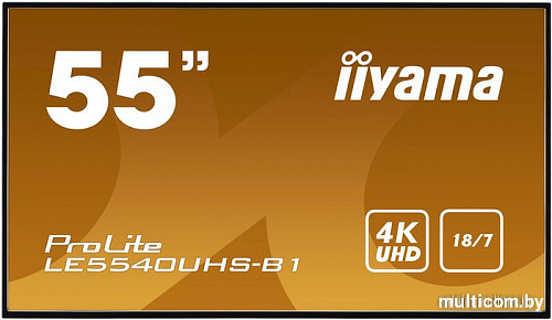 Информационная панель Iiyama ProLite LE5540UHS-B1