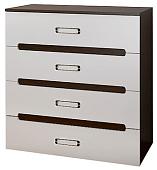 Комод Горизонт Вегас (венге-белый глянец)