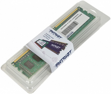 Оперативная память Patriot Signature 8GB DDR3 PC3-12800 (PSD38G16002)